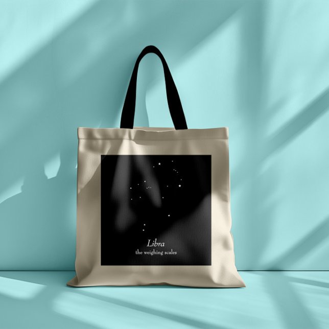 Tote Bag Constellation Libra (Créateur téléchargé)