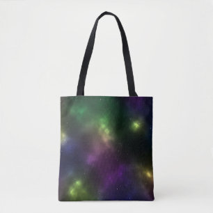 Tote Bag Constellations de galaxie Abstraite Art numérique 