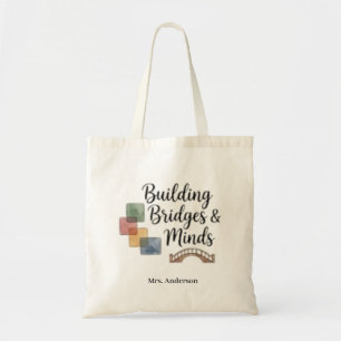 Tote Bag Construire des ponts et des esprits Inspirational