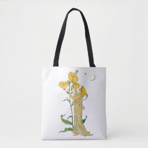 Tote Bag Conte de fées vintage, Primevère, Walter Crane