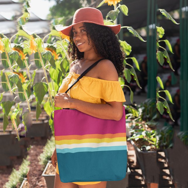 Tote Bag Contraste vintage (Créateur téléchargé)