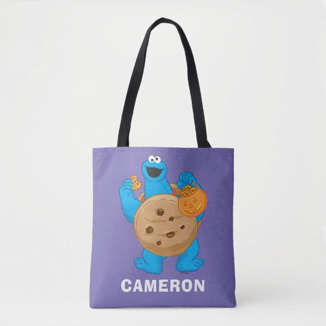 Tote Bag Cookie Monster | Costume de biscuits (Devant)