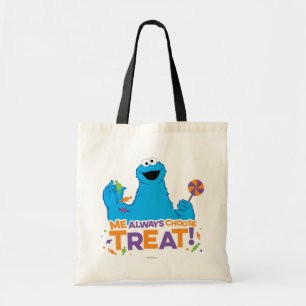 Tote Bag Cookie Monster - Moi toujours choisir friandise