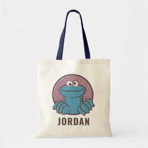 Tote Bag Cookie Monster Om Nom Nom