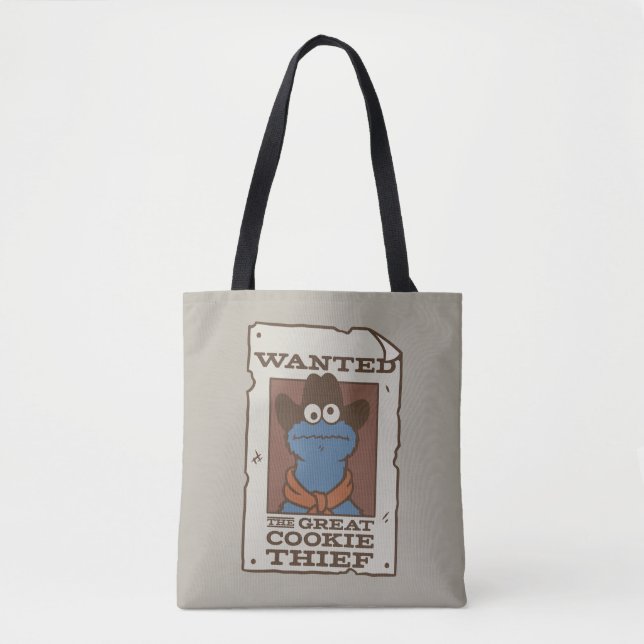 Tote Bag Cookie Monster | Poster Recherché (Devant)