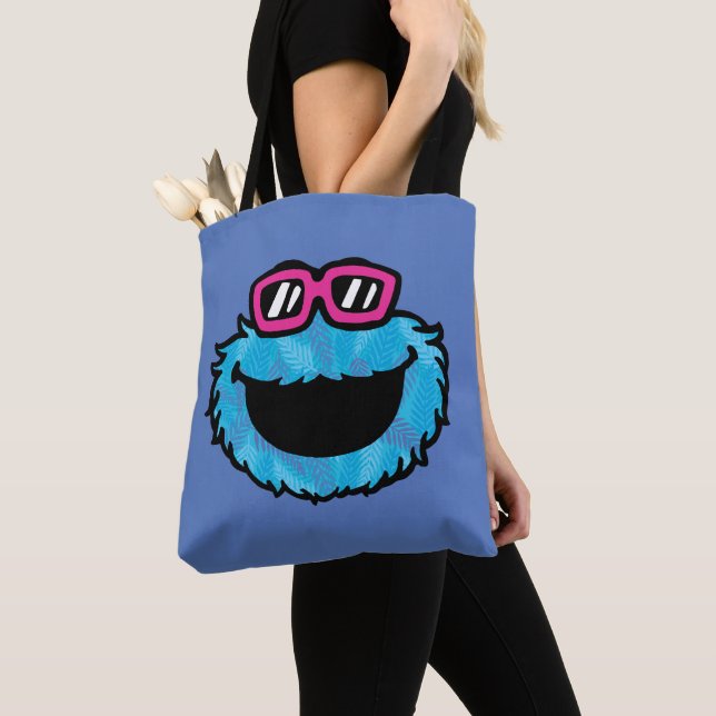 Tote Bag Cookie Monster | Vibes d'été (De près)