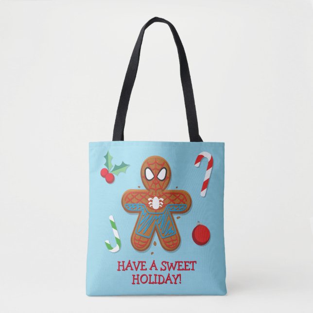 Tote Bag Cookie Spider-Man (Devant)