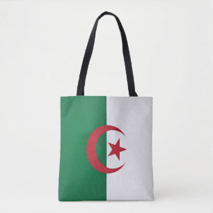 Tote Bag Cool Algérie Drapeau Mode