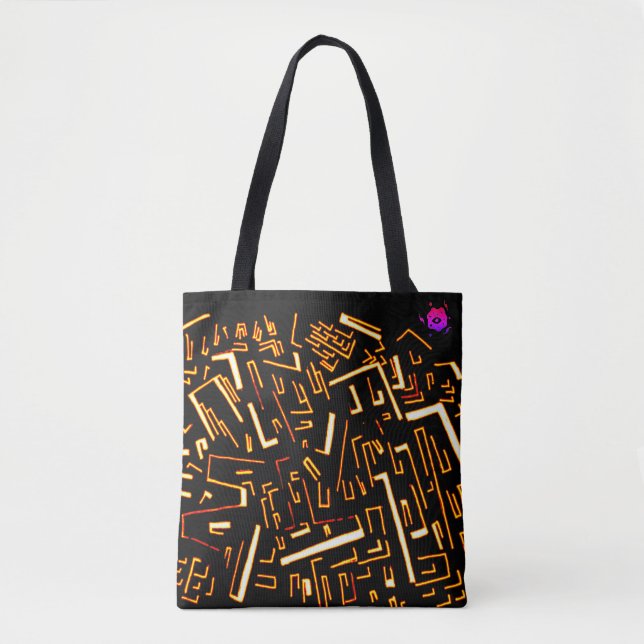 Tote Bag Cool Black Gold Super (Devant)