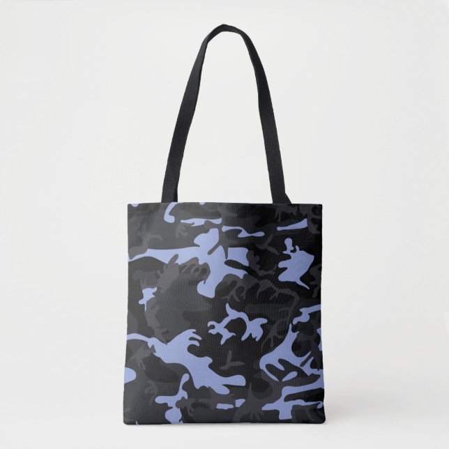 Tote Bag Cool Blue Highlights Camo (Devant)