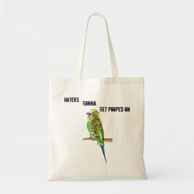 Tote Bag Cool Budgie Fourre-tout (Devant)