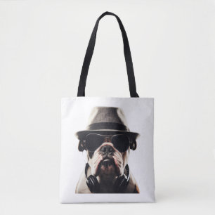 Tote Bag Cool Bulldog