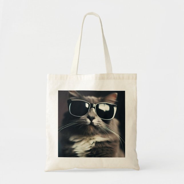 Tote Bag Cool Cat (Devant)