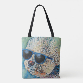 Tote Bag Cool 'Chon le Bichon Magnet Flexible