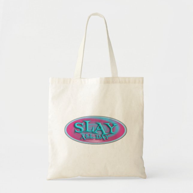 Tote Bag Cool de toute la journée Y2k Vibez (Devant)