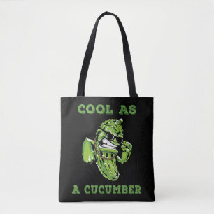 Tote Bag Cool en coquille de concombre Légumes