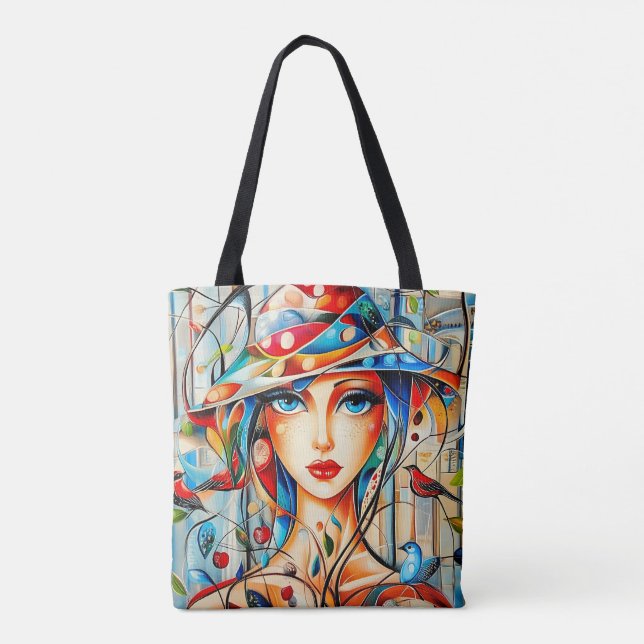 Tote Bag Cool moderne original unique tendance Imaginaire f (Dos)