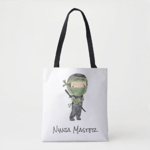 Tote Bag Cool Ninja Enfants Personnalisable Genre Neutre Co