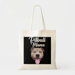 Tote Bag Cool Pitbull Maman Pour Femmes Mama Pitbull Propri