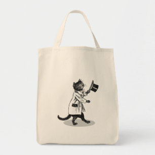 Tote Bag Cool Top Hat Chat