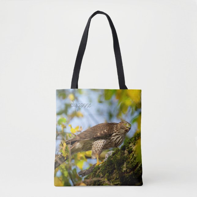 Tote Bag Cooper's Hawk (Devant)