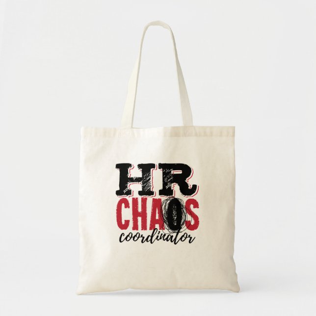 Tote Bag Coordonnateur du Chaos des ressources humaines (Devant)
