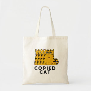 Tote Bag Copié Chat Funny Animal Pun