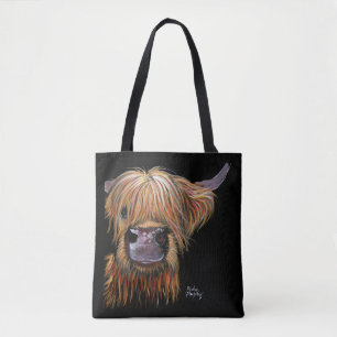 Tote Bag Copie des montagnes de vache "HeNRY PAR SHiRLeY