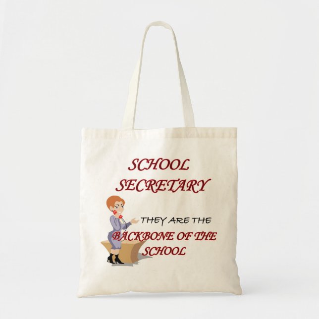 Tote Bag Copie du SECRÉTAIRE 2 d'ÉCOLE (Devant)