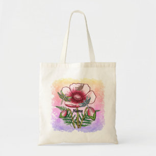 Tote Bag Coquelicot Dragonfly Rouge