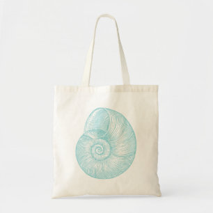 Tote Bag Coquillage marin Vintage nautique