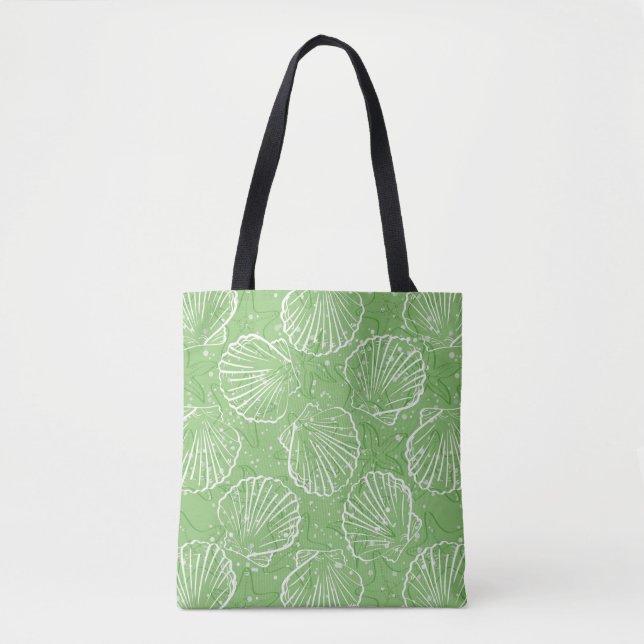 Tote Bag Coquillages d'ensemble (Devant)