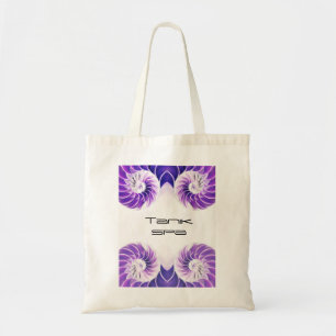 Tote Bag coquille nautilus coquille Fibonacci tourbillon vi