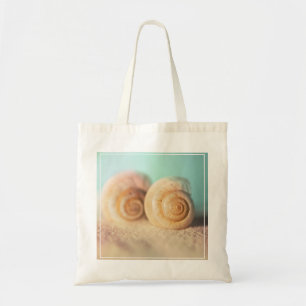 Tote Bag Coquilles de Nautilus sur la plage