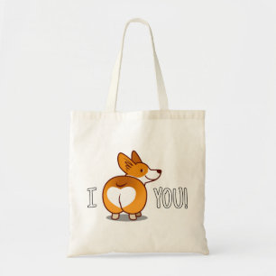 Tote Bag Corgi - Je vous aime
