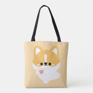 Tote Bag Corgi mignon
