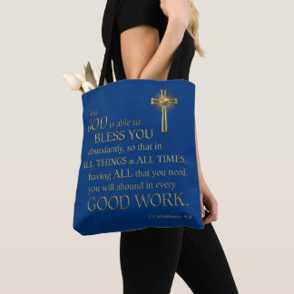 Tote Bag Corinthiens Bible Verse 