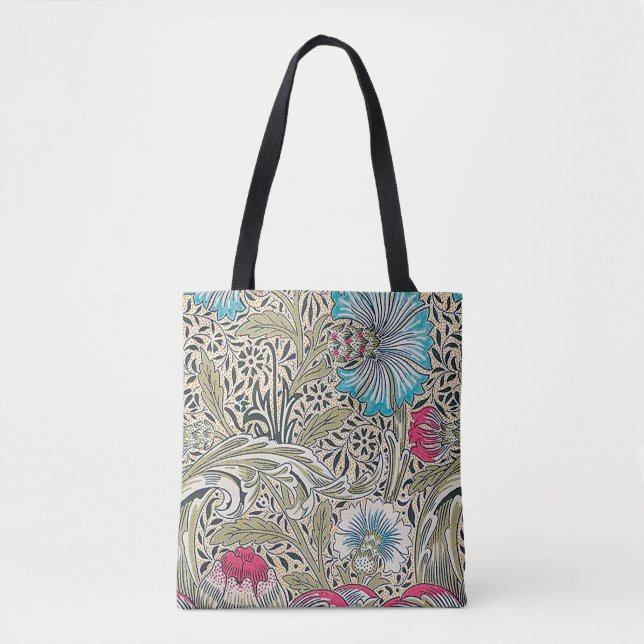 Tote Bag Corncockle, William Morris (Devant)
