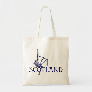 Tote Bag Cornemuses de l'Ecosse, conception d'écossais