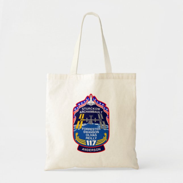 Tote Bag Correctif de mission STS-117 (Devant)