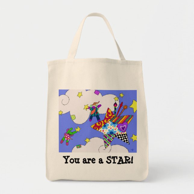 Tote Bag Correction de danse d'étoile (Devant)