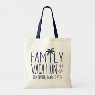 Tote Bag Correspondance de groupe de vacances sur plage per