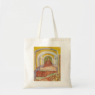 Tote Bag Corridor dans l'asile (par Vincent van Gogh)