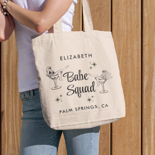 Tote Bag Corte Escouade de Fille Enterrement de Vie de Jeun