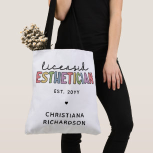 Tote Bag Cosmetologue Esthétique Autorisé Sur Mesure