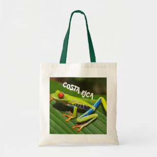 Tote Bag Costa Rica photo de grenouille aux yeux rouges