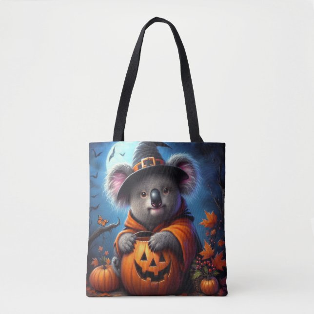 Tote Bag Costume Koala Halloween (Devant)
