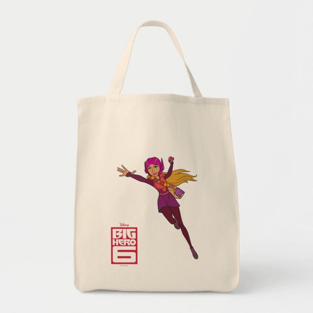 Tote Bag Costume rose citron miel (Devant)