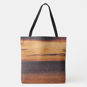 Tote Bag Côte arctique de la mer de Beaufort Coucher de sol