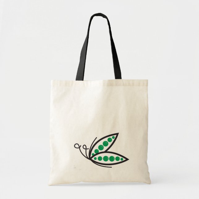 Tote Bag coton de démarcheur de papillon de Fourre-Tout (Devant)